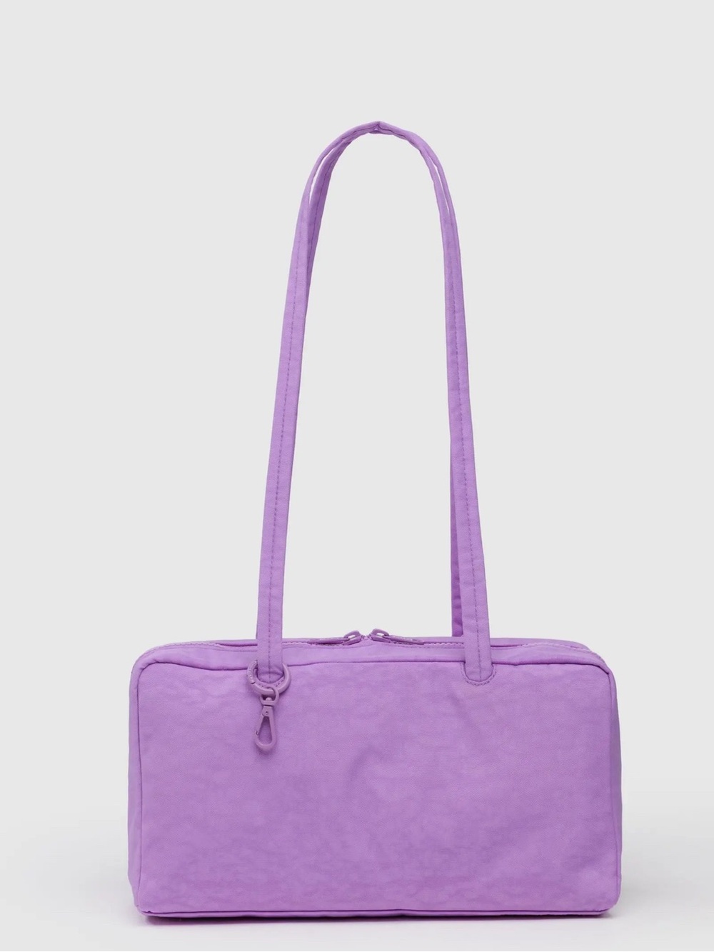 NWT BAGGU Nylon Bowler Bag Rose - Picture 13 of 13
